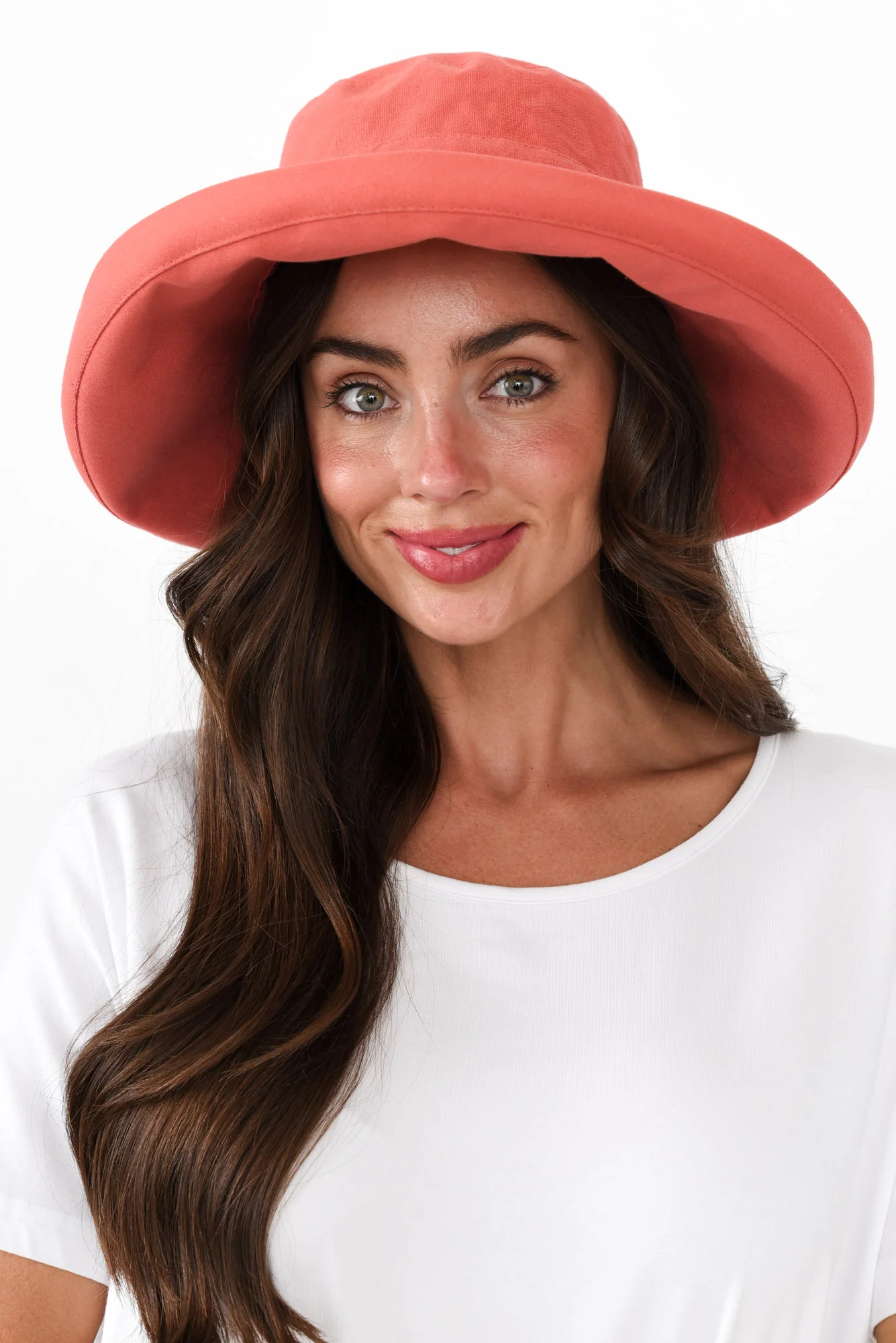 Coogee Rust Cotton Upturn Hat