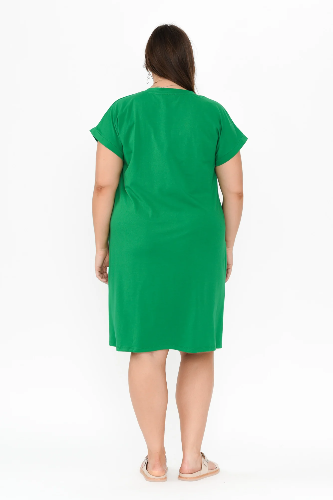 Zena Green T-Shirt Dress