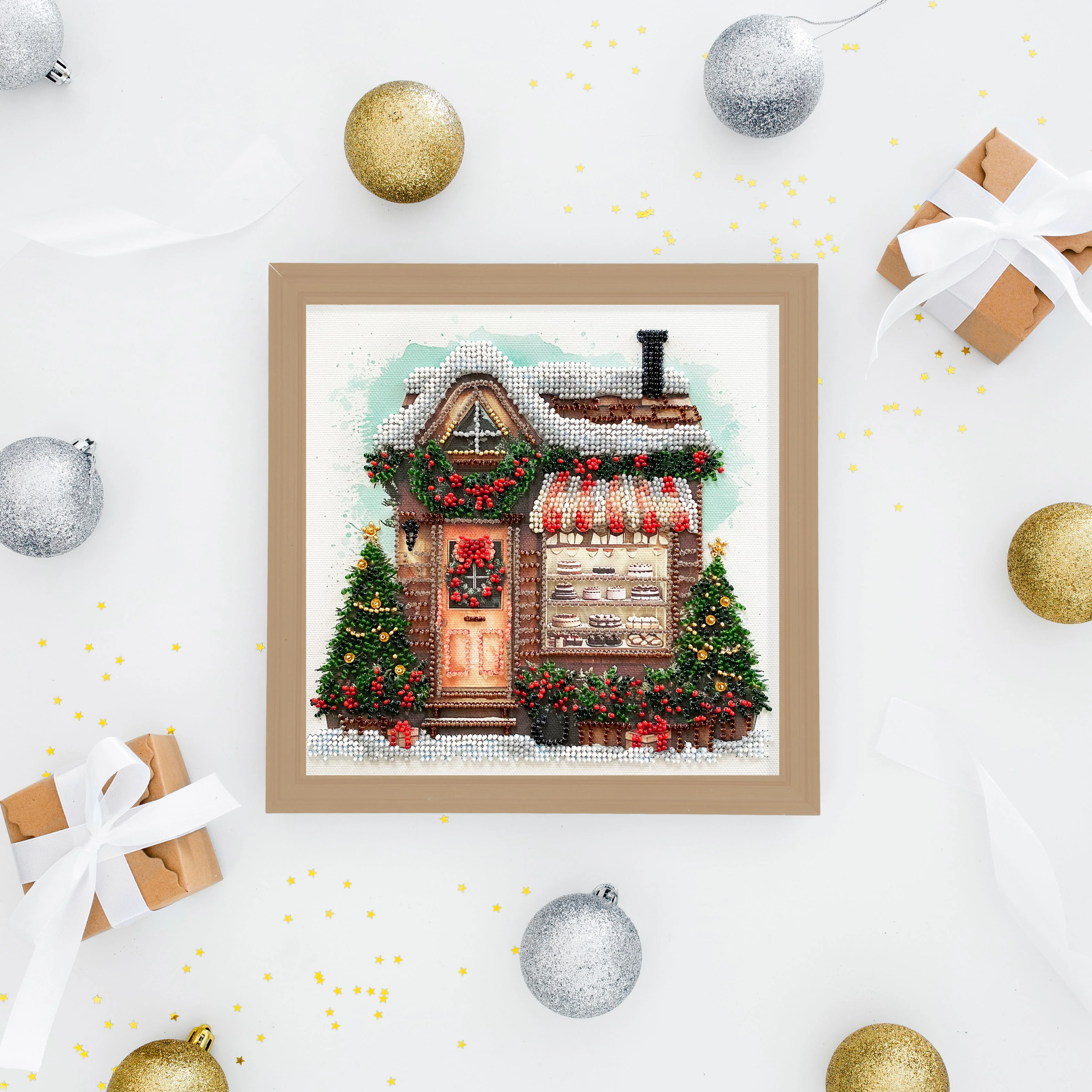 DIY Bead Embroidery Kit 