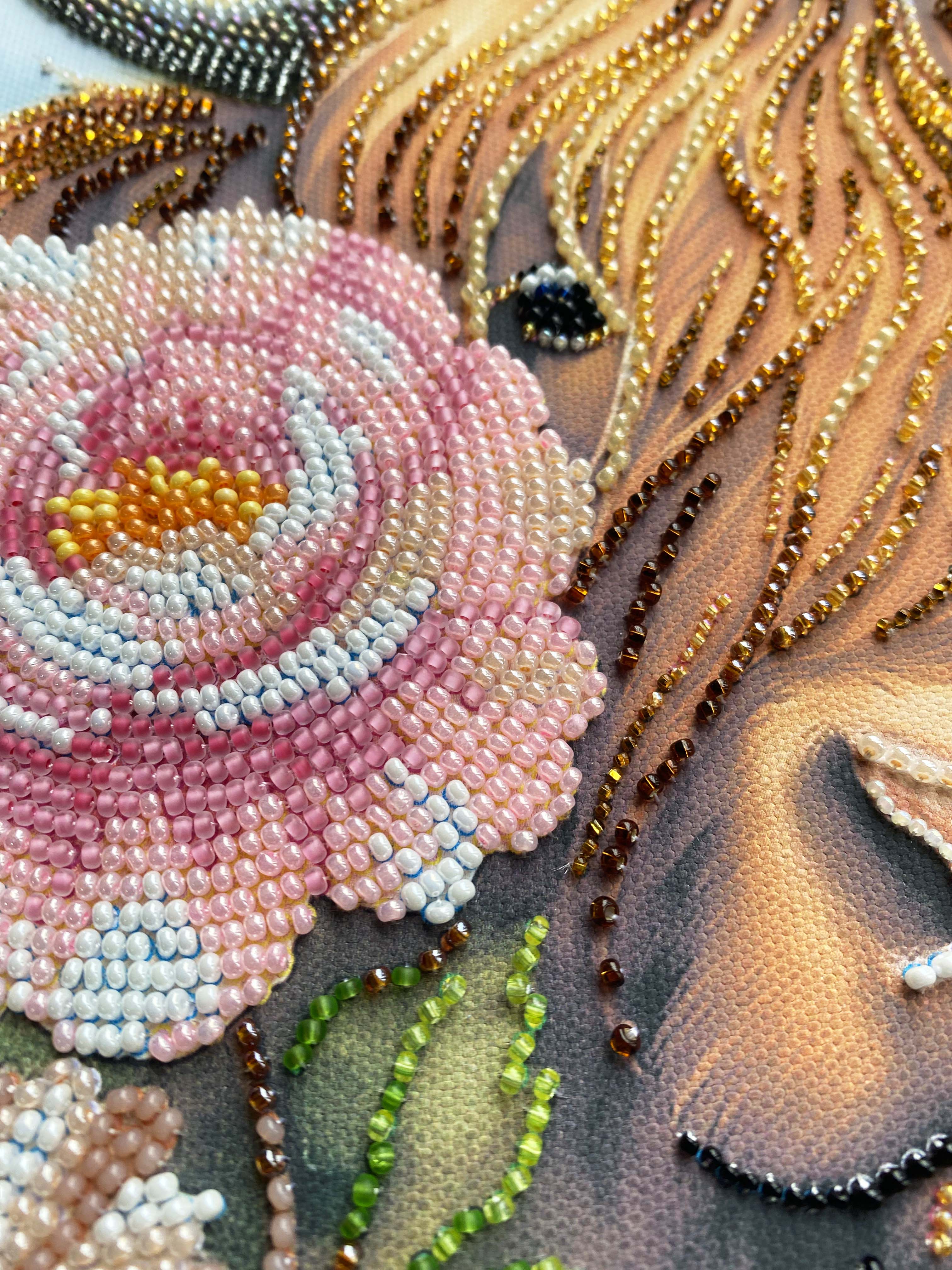 DIY Bead Embroidery Kit 