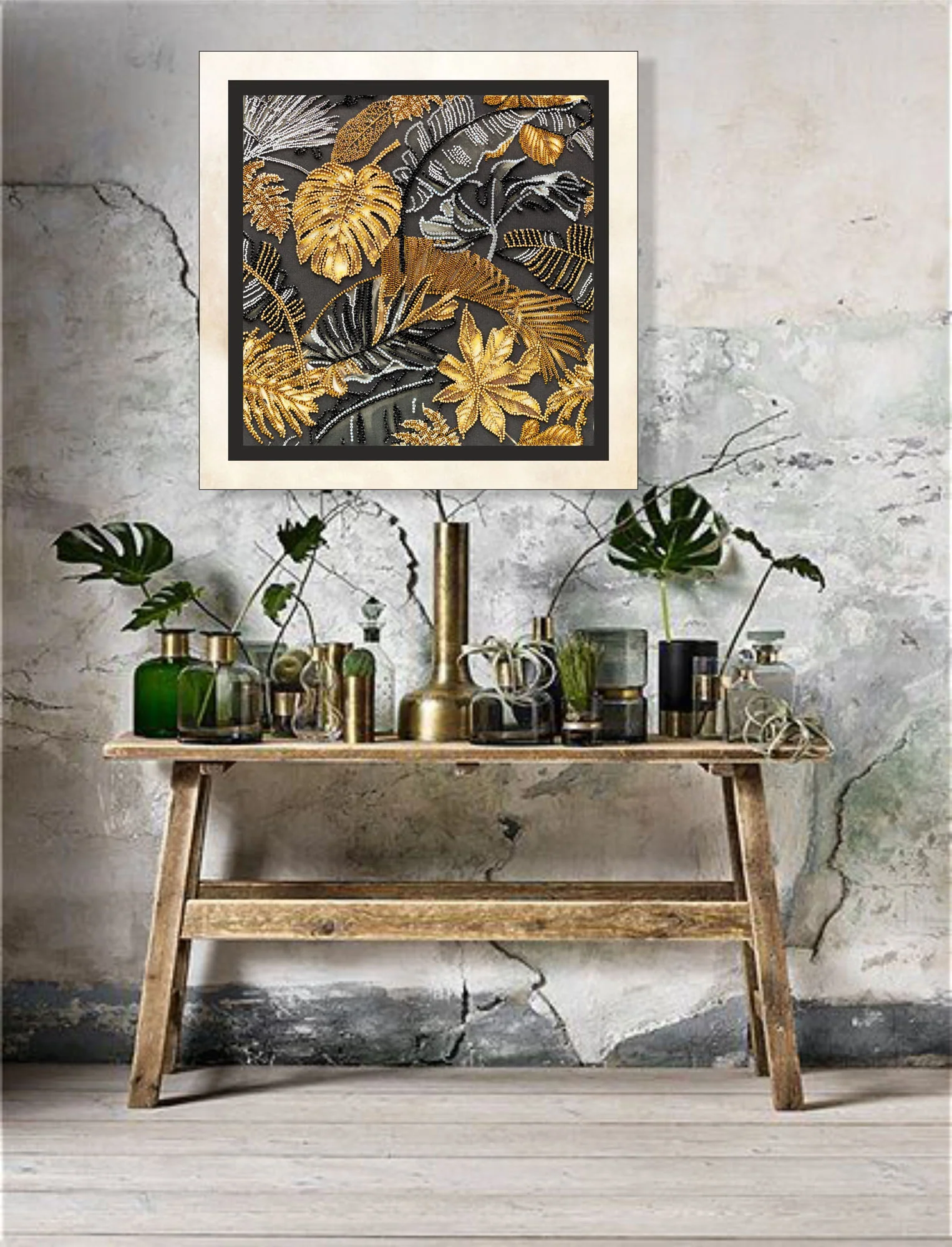 DIY Bead Embroidery Kit 