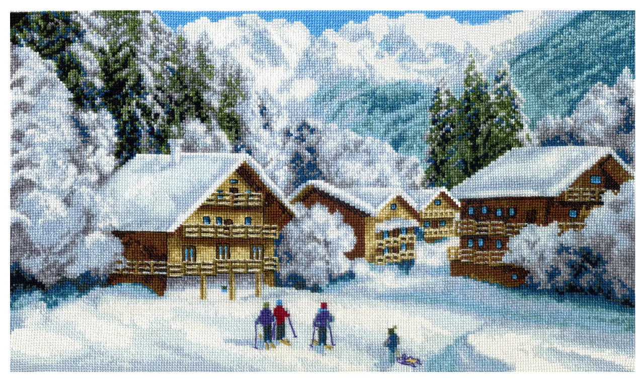 DIY Counted Cross Stitch Kit 