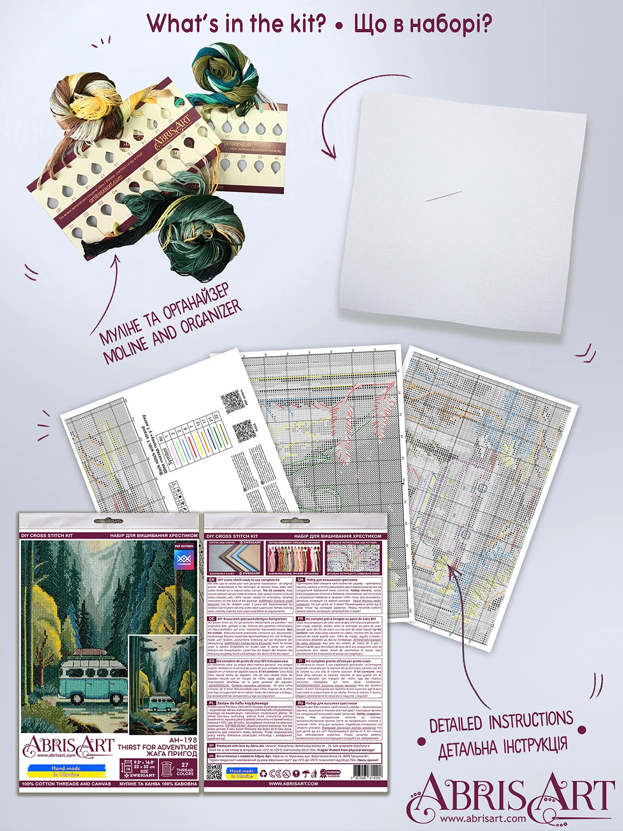 DIY Cross Stitch Kit 