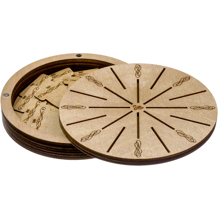 Box for handicraft + 18 bobbins FLZB(N)-050