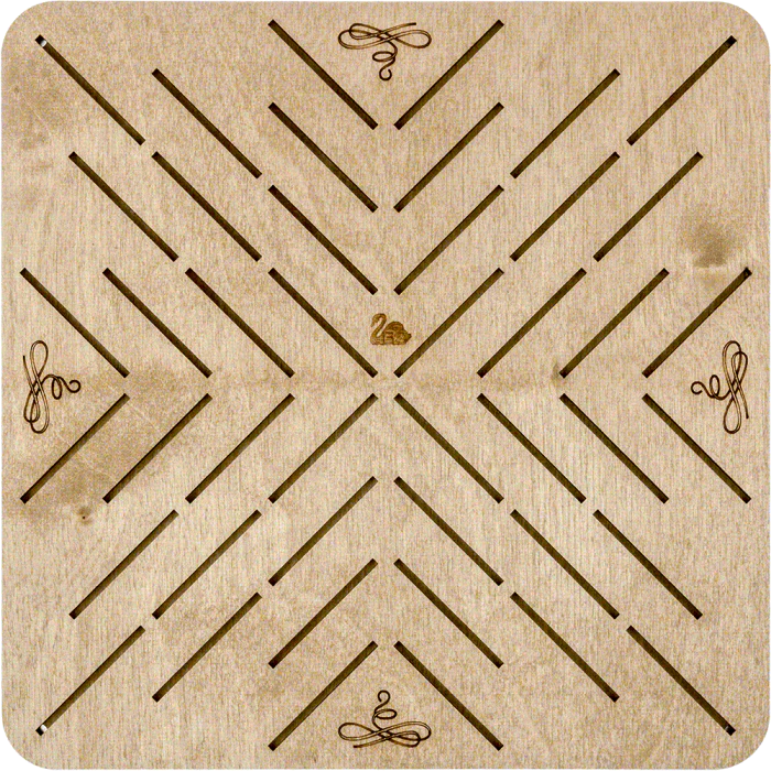 Box for handicraft + 46 bobbins FLZB(N)-062