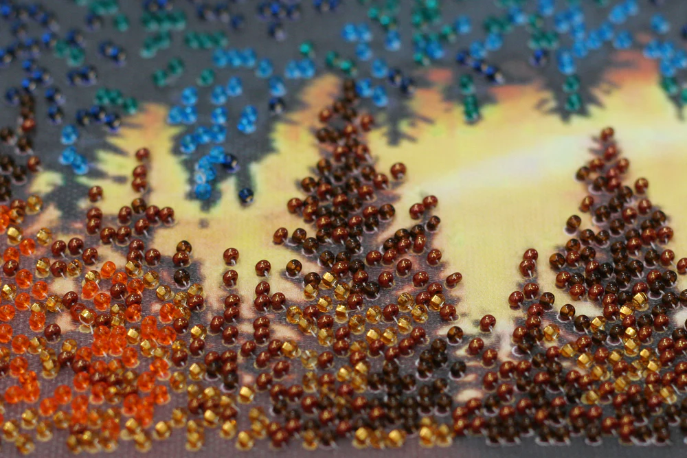 DIY Bead Embroidery Kit 