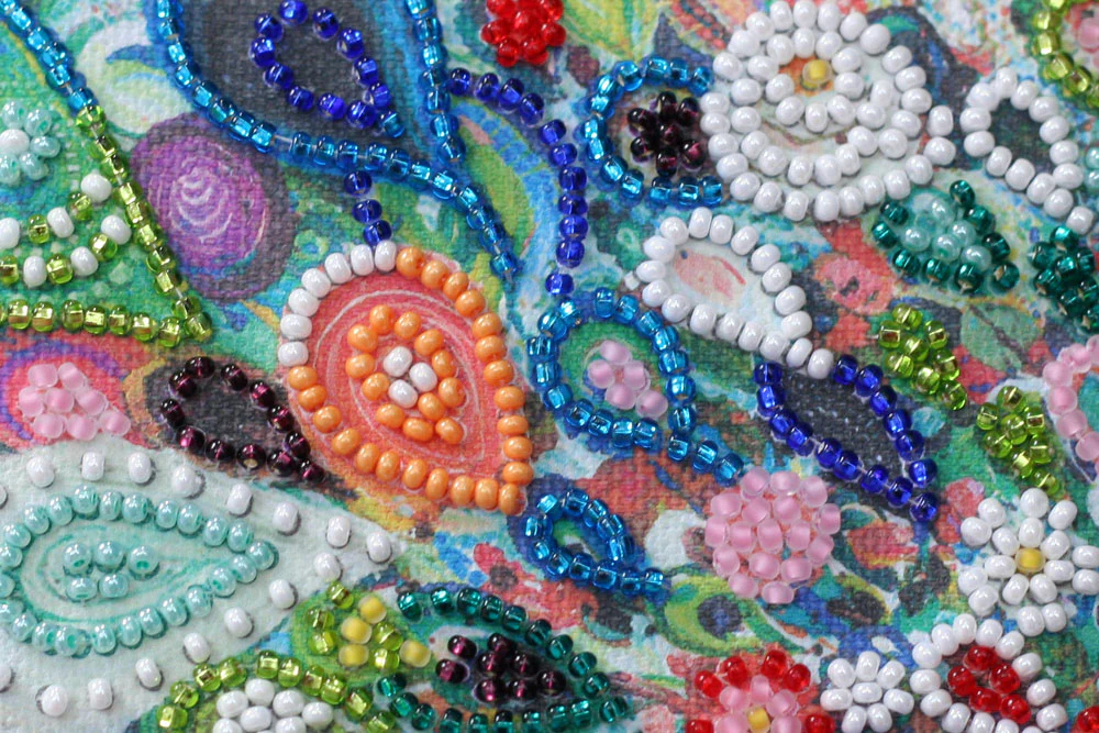 DIY Bead Embroidery Kit 