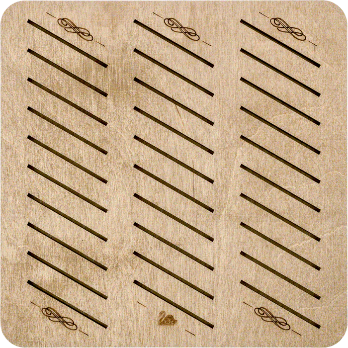 Box for handicraft + 32 bobbins FLZB(N)-061