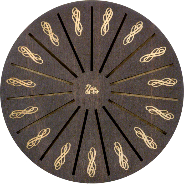 Box for handicraft + 17 bobbins