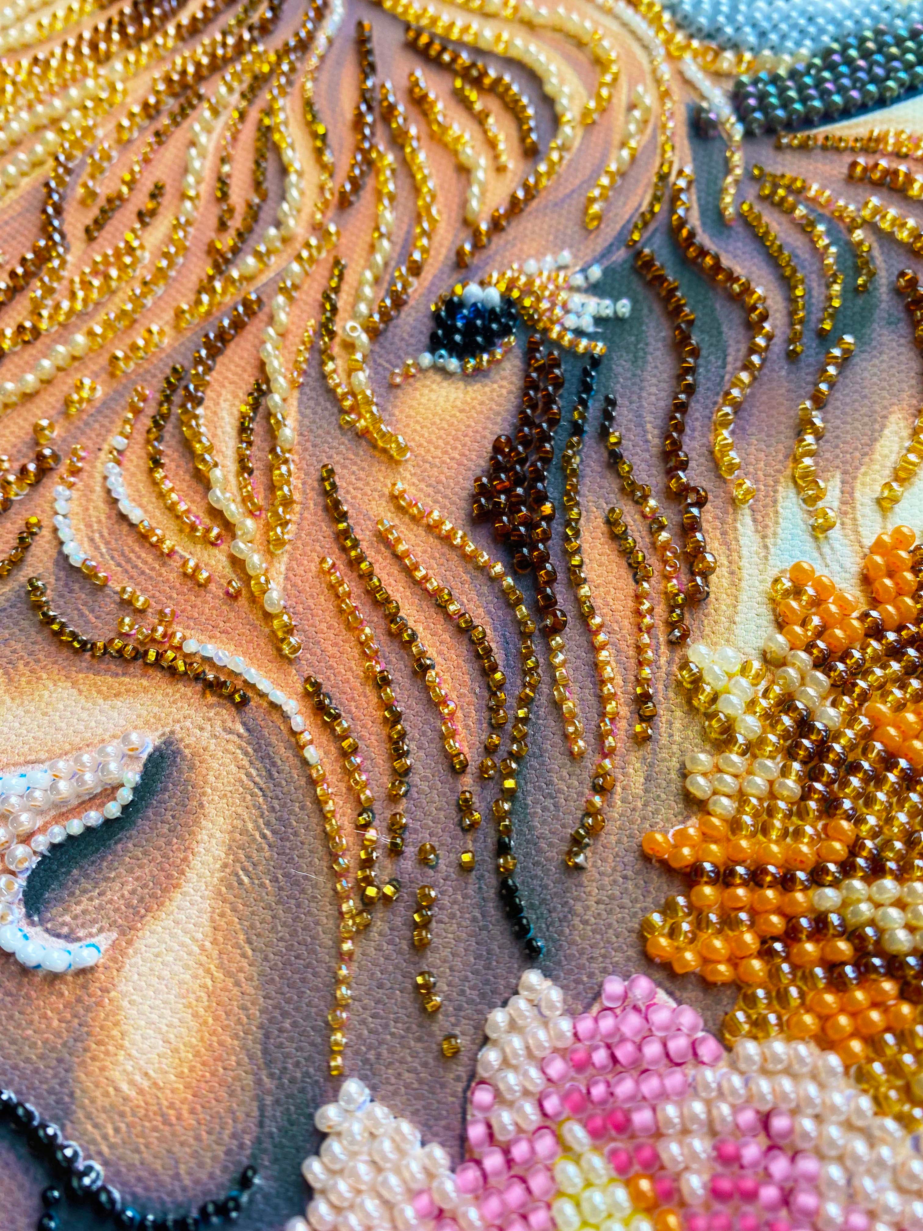 DIY Bead Embroidery Kit 