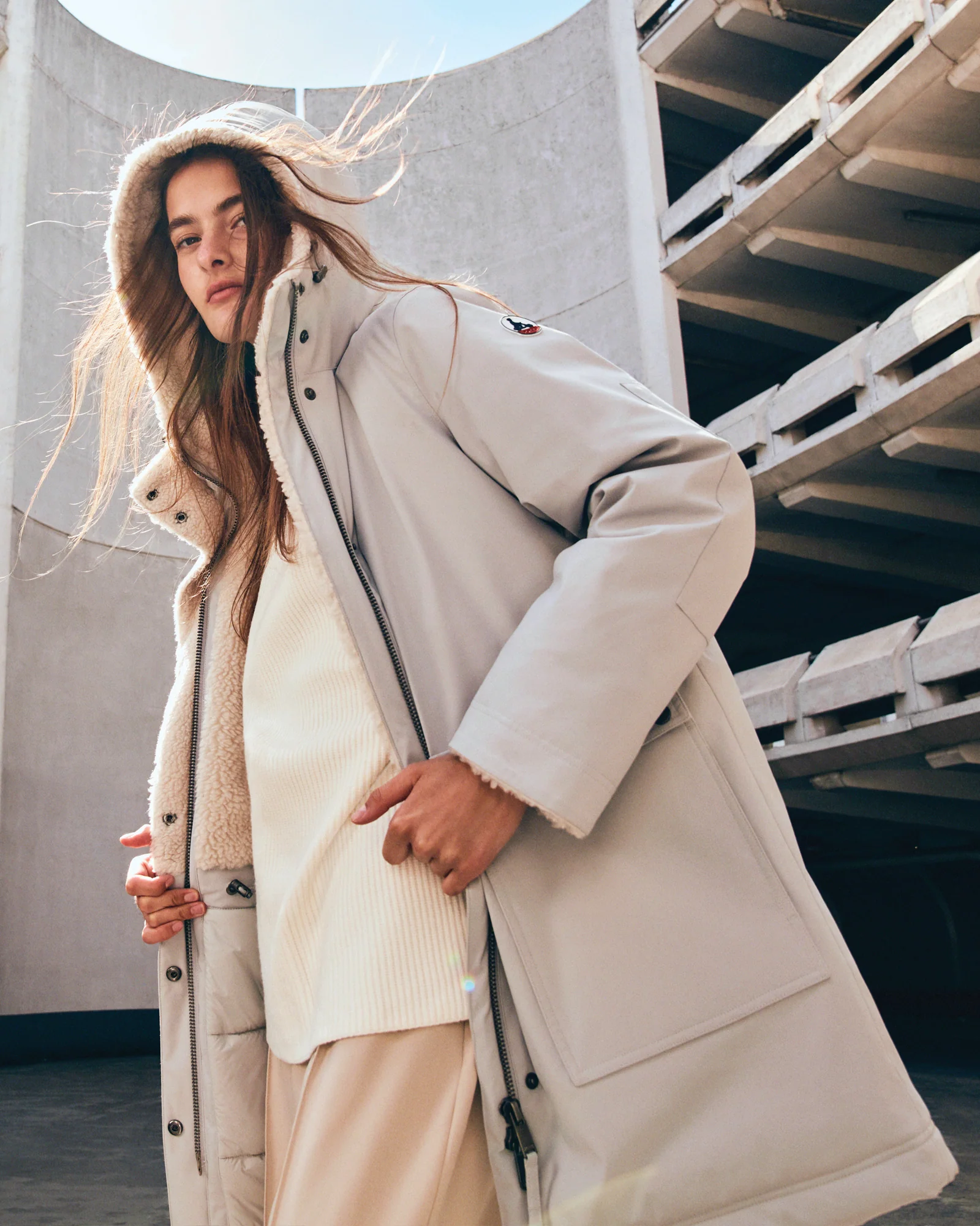 Taiga Steel Grey Cold Weather Hooded Parka