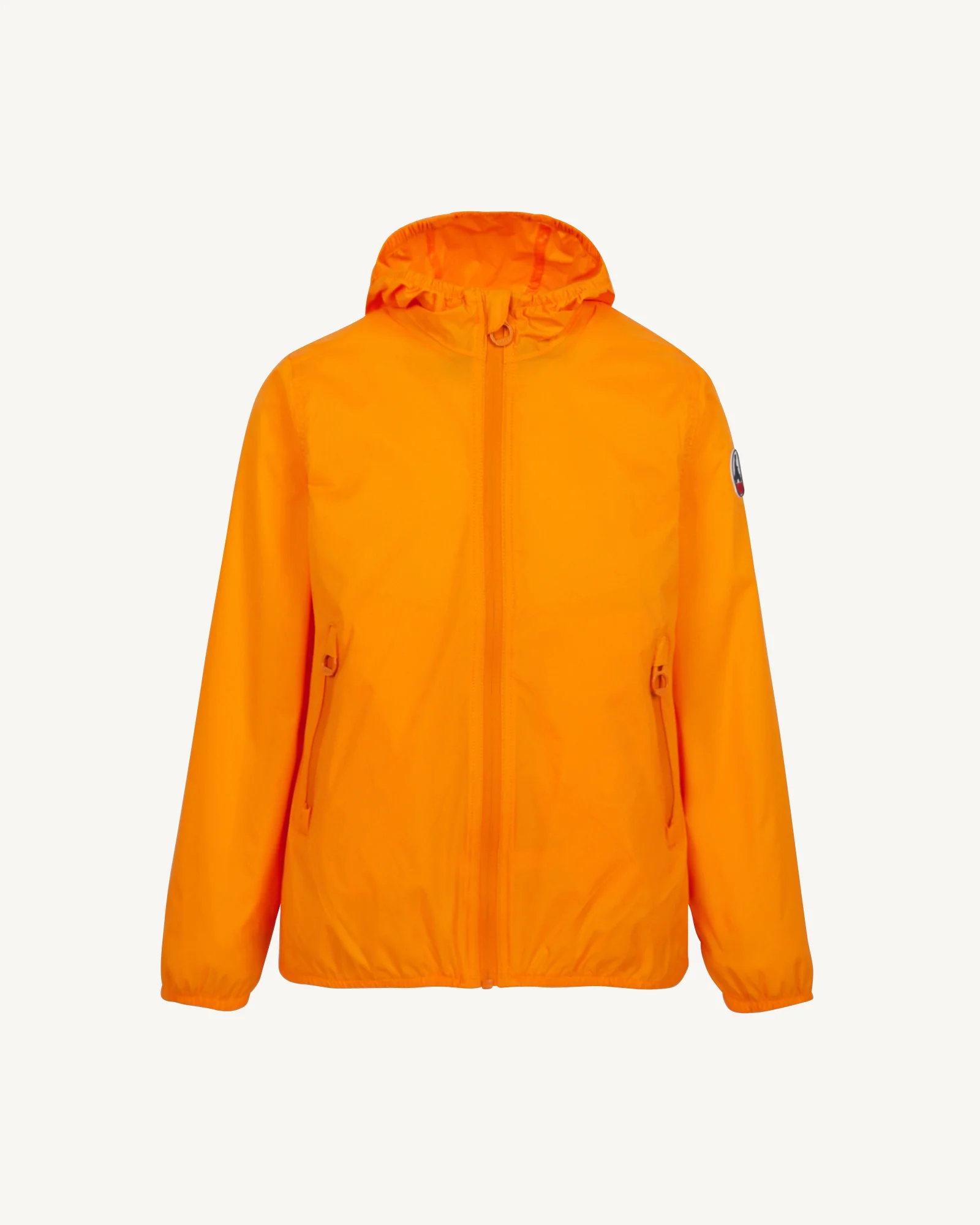Raincoat Kid packable Tangerine Arran