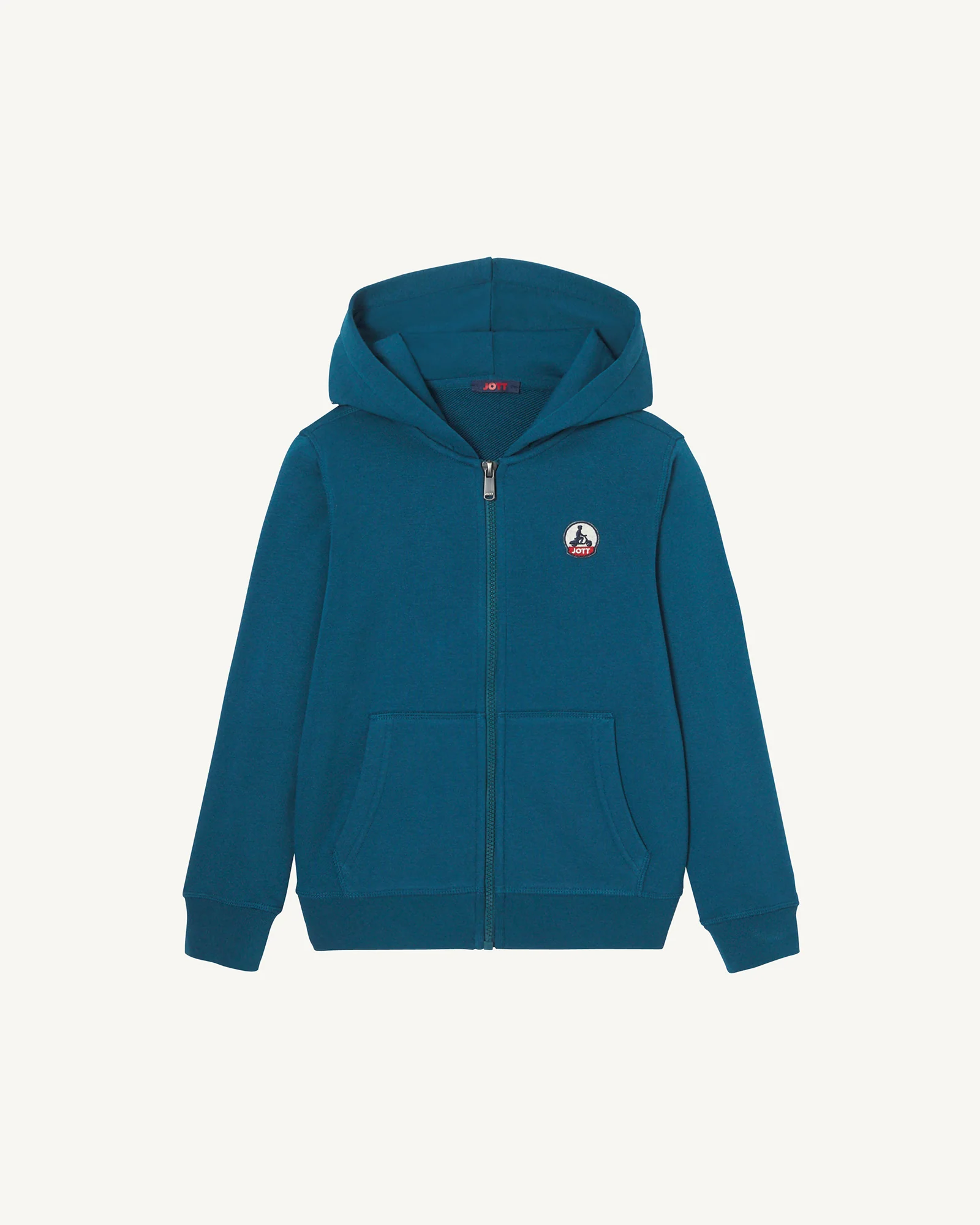 Hoodie Kid in organic cotton Metal blue Tijuana 2.0