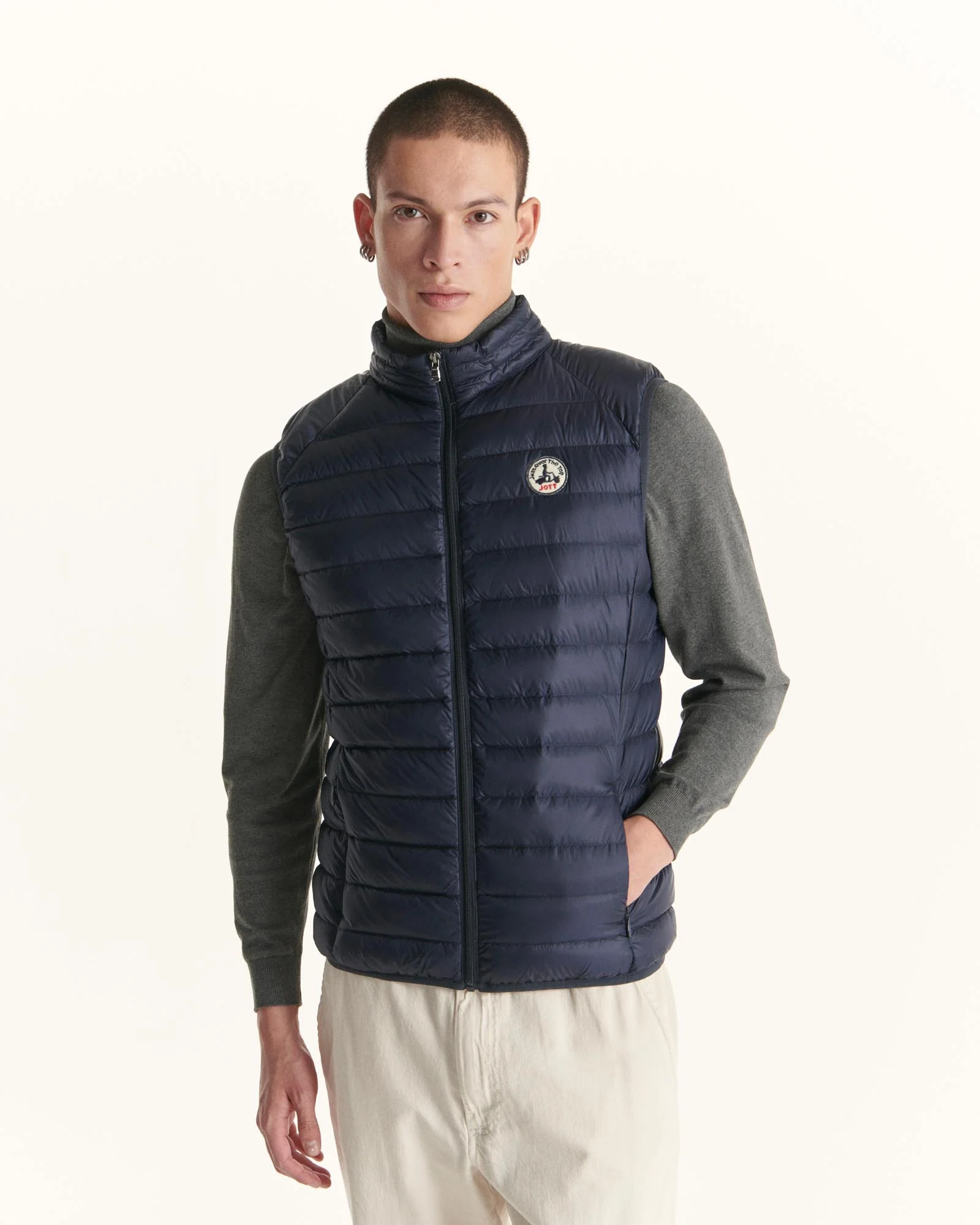 Marine Tom Sleeveless down jacket