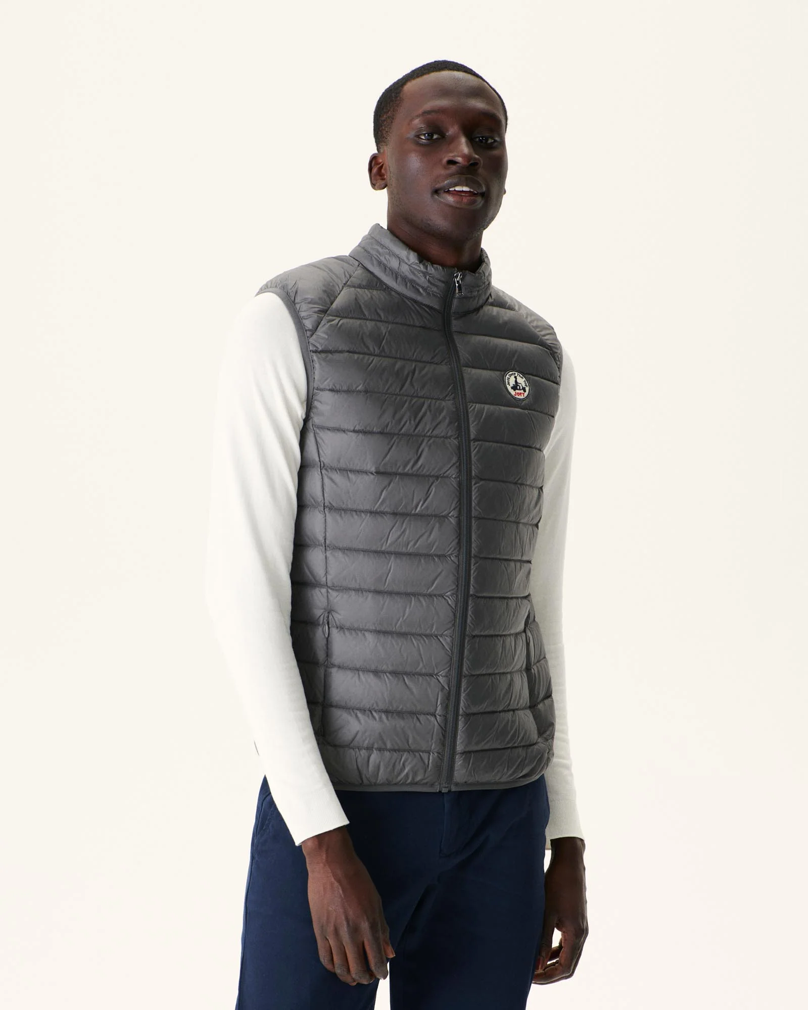 Anthracite Tom Sleeveless down jacket