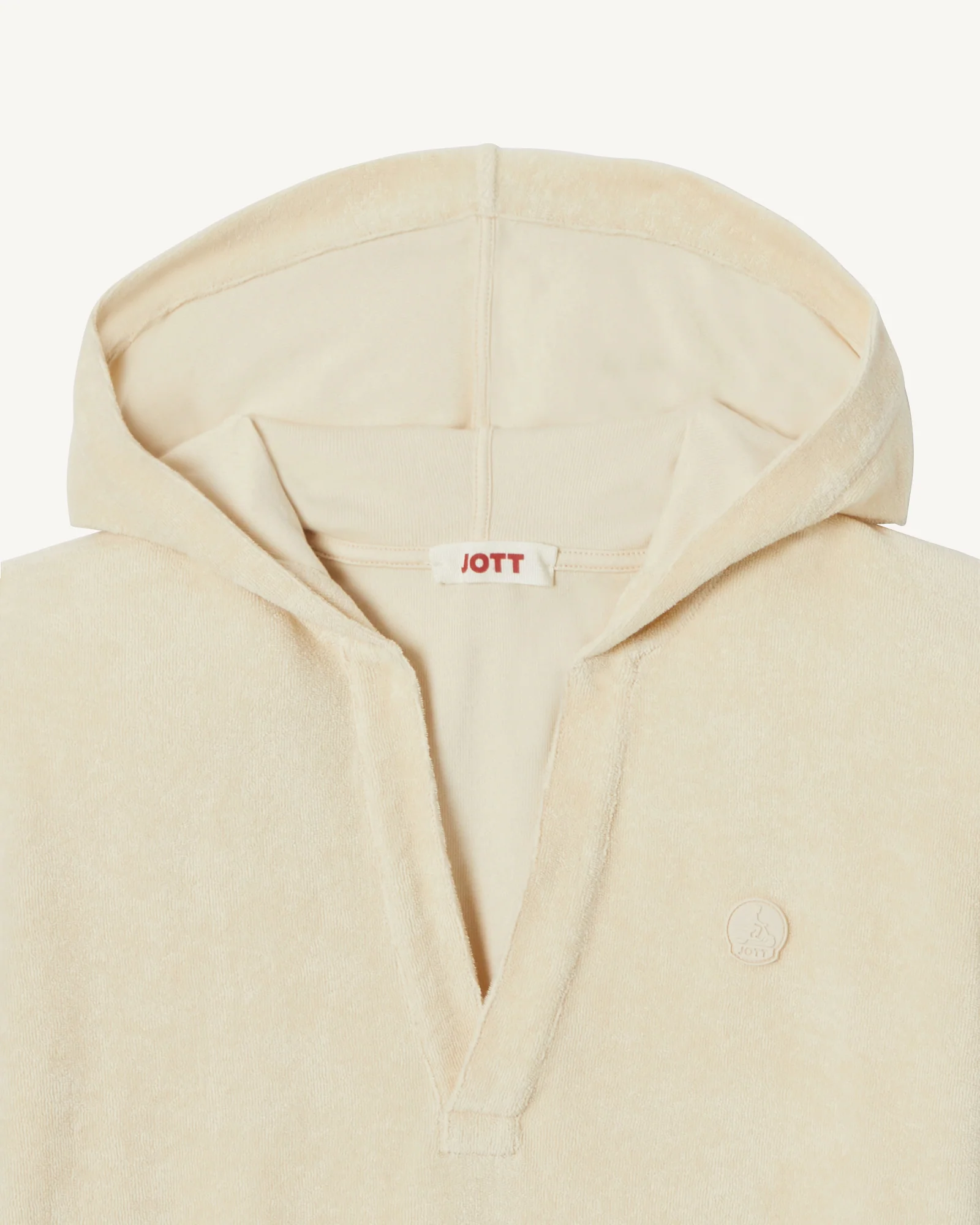 Vilanova Argile terry hooded T-shirt