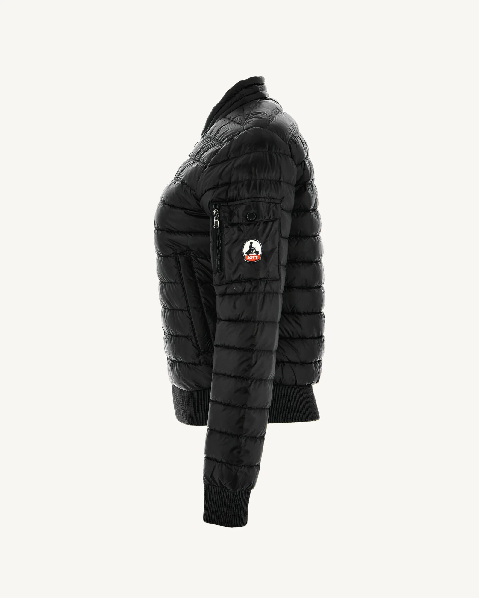 Black Emmy lightweight padded jacket