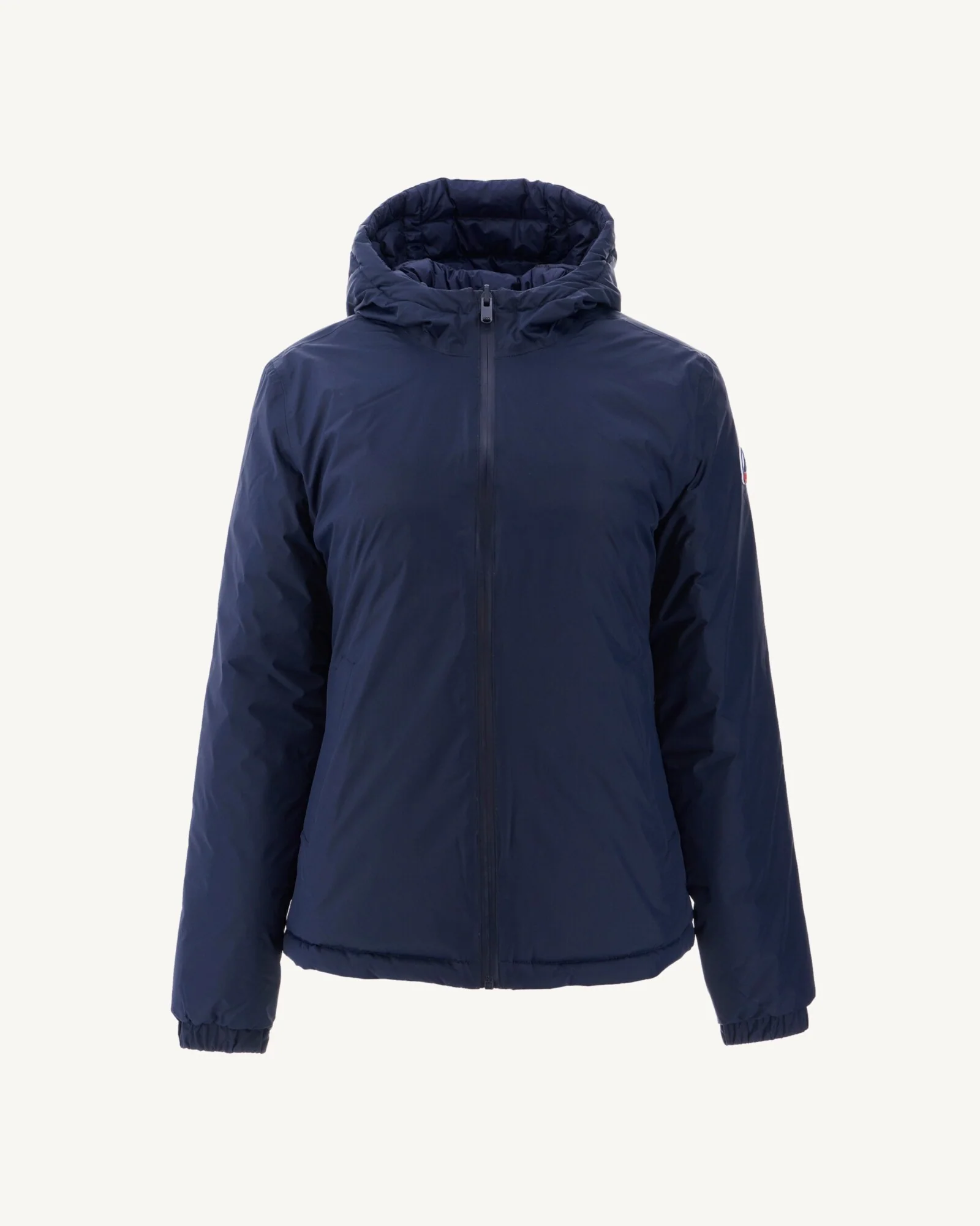 Reversible hooded puffer jacket Marine Vienna