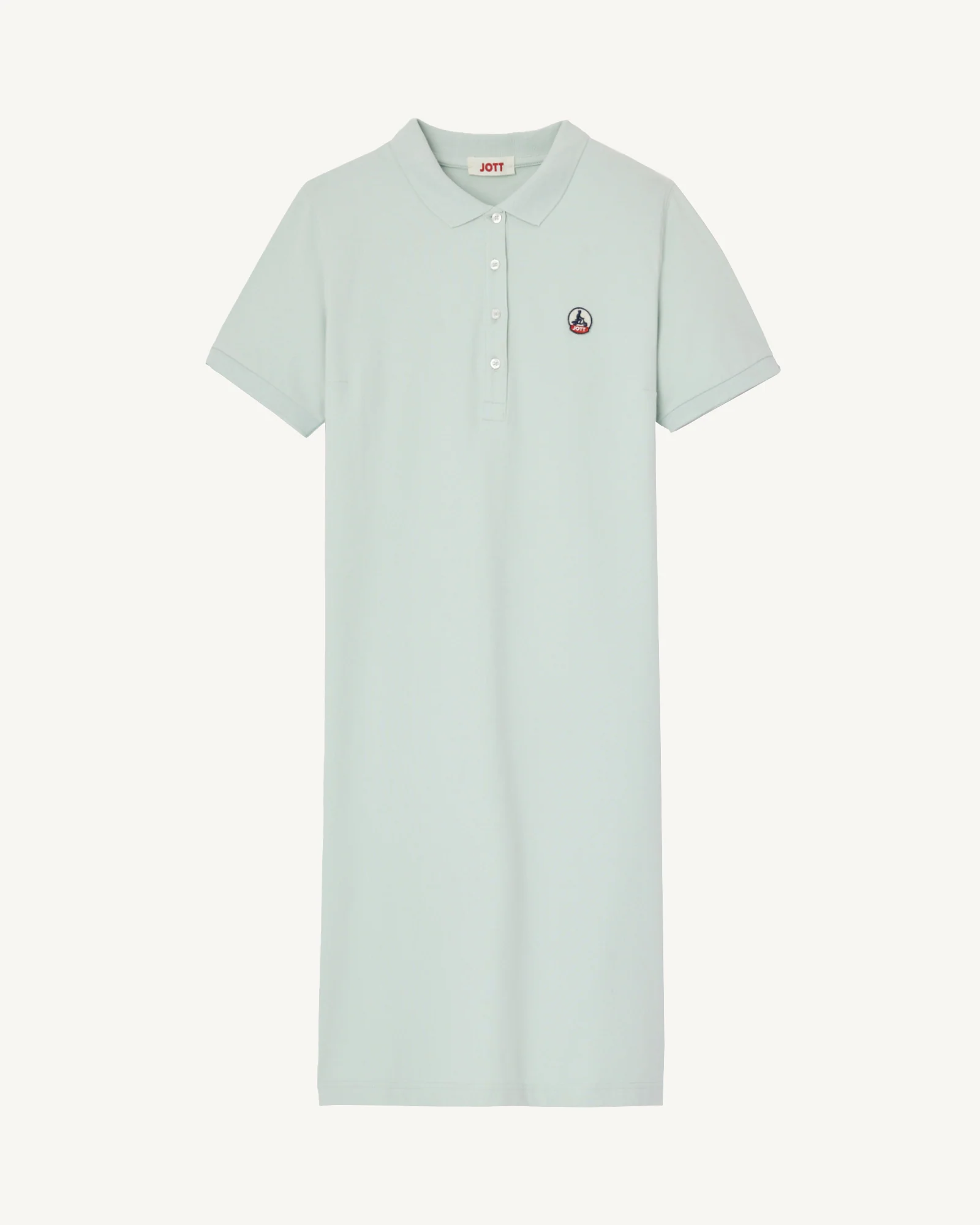 Polo dress in organic cotton Peppermint Palma