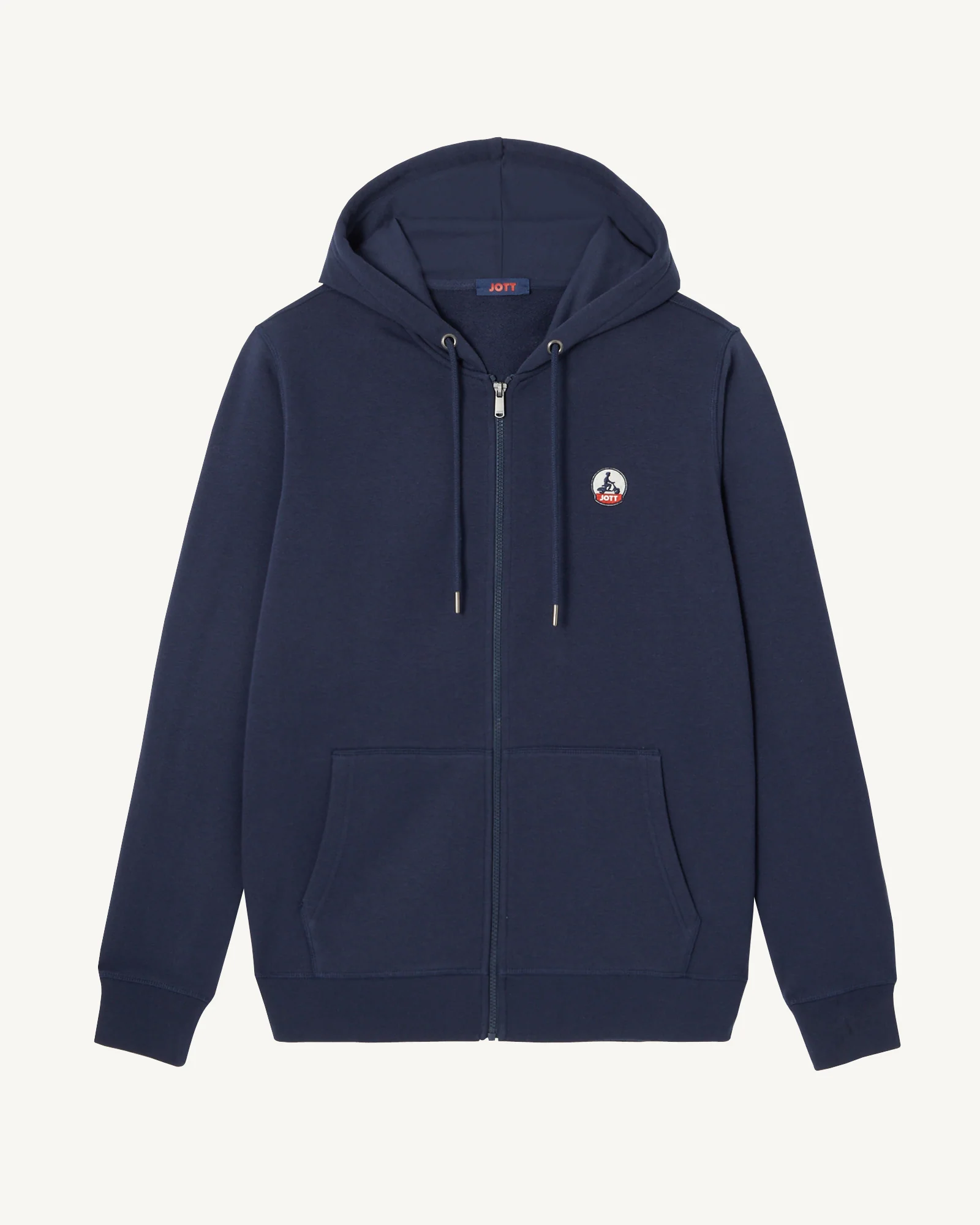 Hoodie Man in organic cotton Navy Mexico