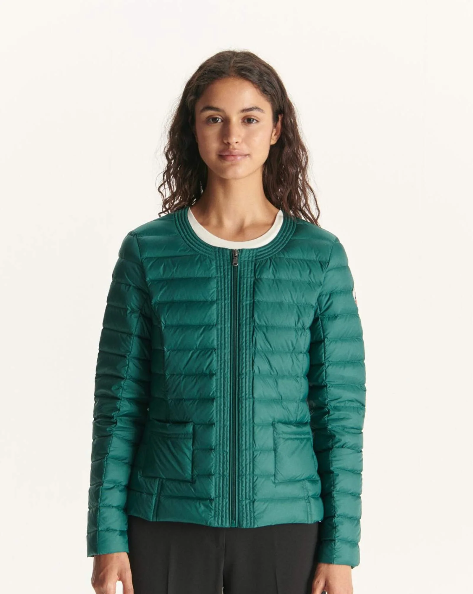 Down jacket light Dark green Douda