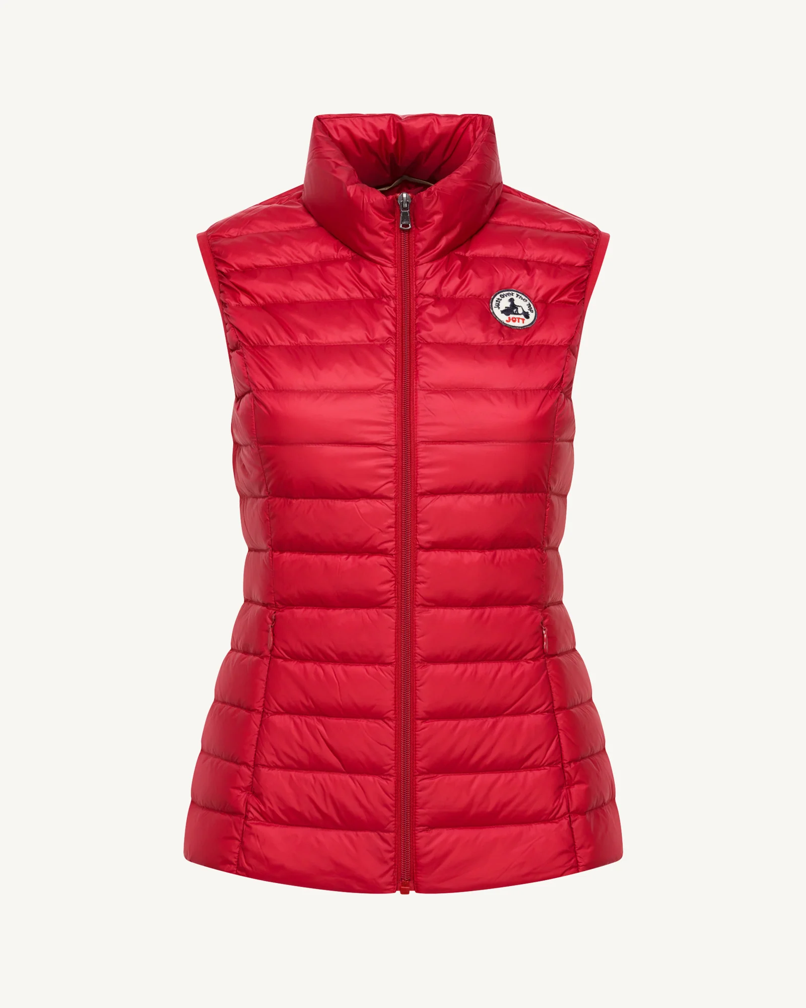 Light sleeveless padded jacket Red Seda