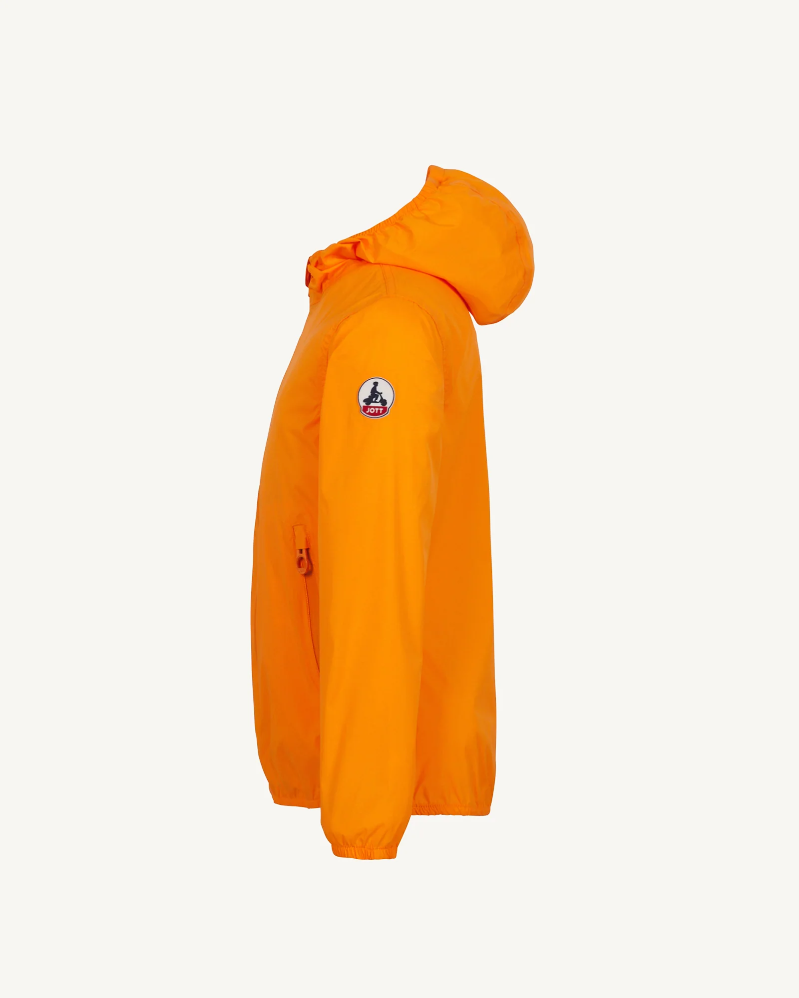Raincoat Kid packable Tangerine Arran