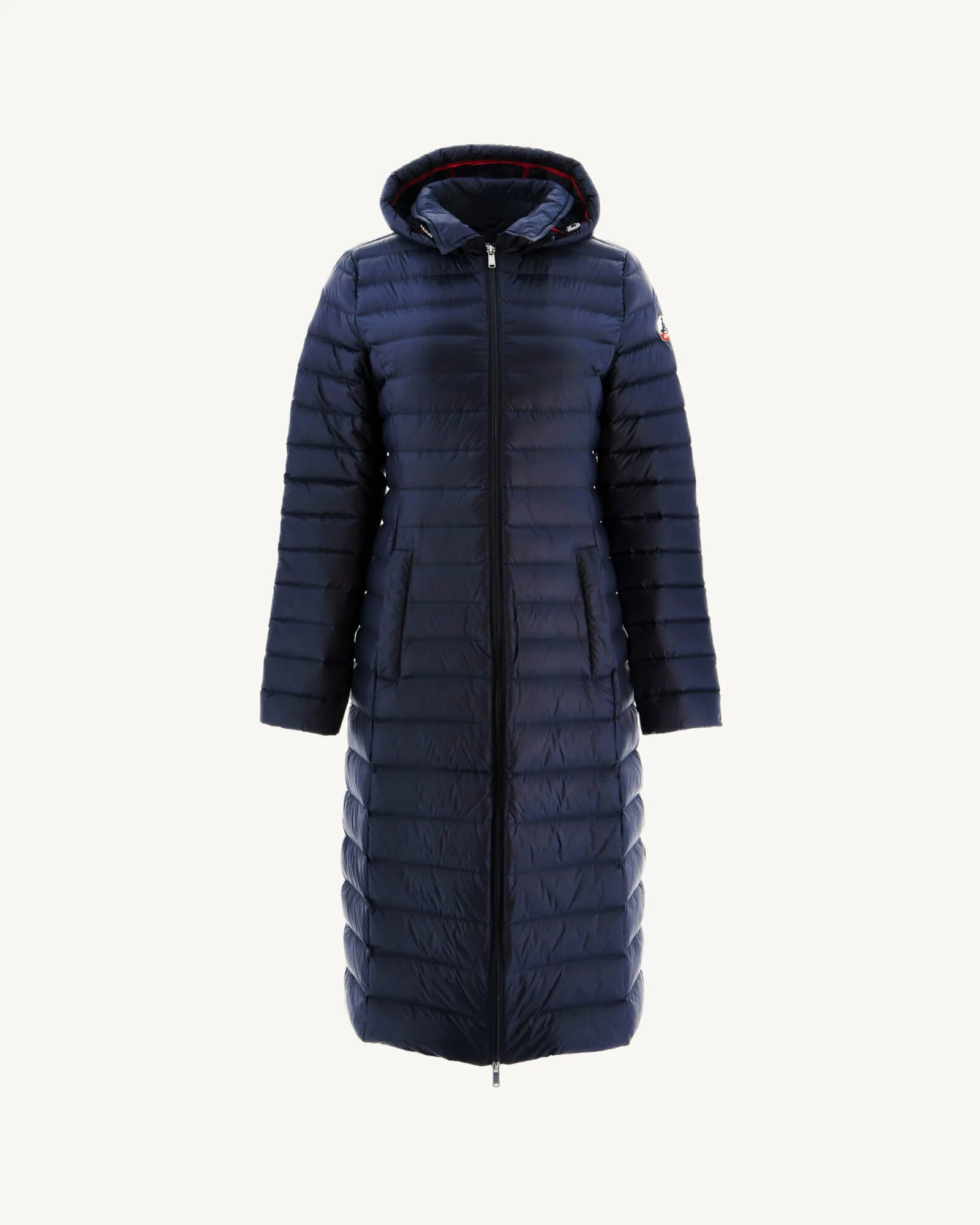 Down jacket long and light Marine Laurie 2.0
