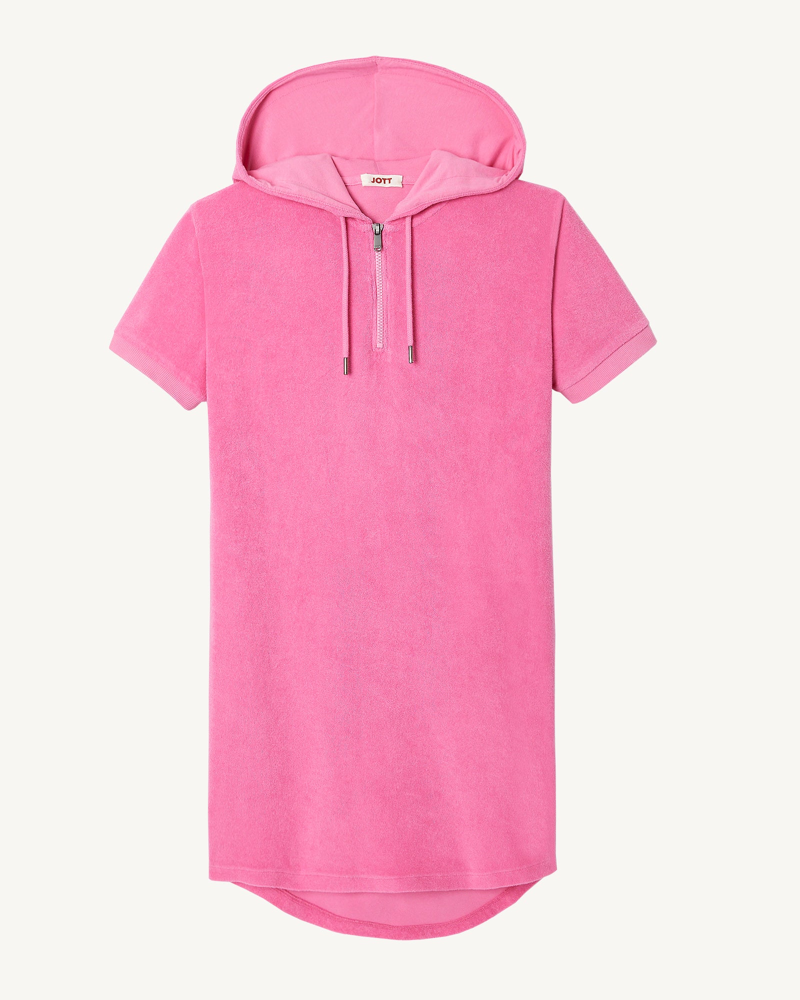 Meg Intense Pink Terry Dress